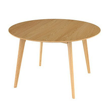 Oslo Round Oak Dining Table