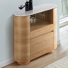 Maybury Carrara Marble Wine Cabinet
