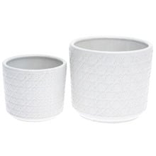 2 Piece Gisela Ceramic Pot Set