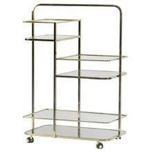 Gold Kinsley Bar Cart