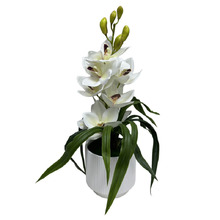 47cm Mia Potted Faux Magnolia Plant