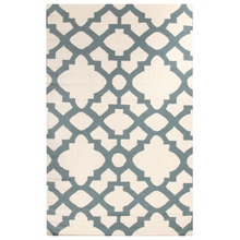 Ksathra Trellis Flat Weave Wool Rug