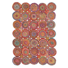 Kaleidoscope Jasmine Hand Braided Multi Coloured Rug