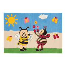 Bumble Bee Designer Multi Rug
