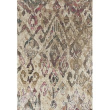 Cassie Pink, Gold & Violet Heat Set Polypropylene & Art Silk Rug