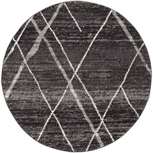 Enric Abstract Round Rug
