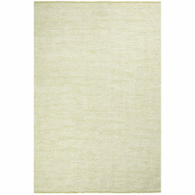 Green & White Felted Wool Scandi Rug