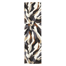 Crossroads Designer Wool Brown White Grey Rug
