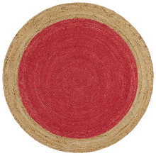 Jute Natural Cherry Rug