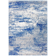 Arjan Navy Power Loomed Modern Rug