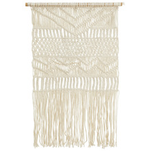 Scandi Macrame Fringed Wall Hanging