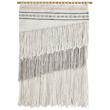 Loren Scandi Layered Fringed Wall Hanging