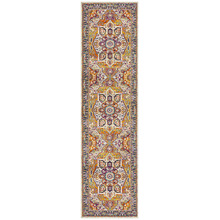 Multi-coloured Rust Florette Vintage Look Runner