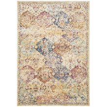 Multi Vintage Look Power Loomed Rug
