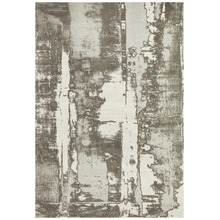 Silver & Beige Matisse Jacquard Cotton Rug
