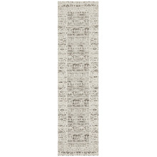 Silver Duchamps Jacquard Cotton Runner