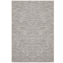 Charcoal Grey Diamond Flat-Woven Indoor/Outdoor Rug