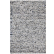 Indigo Rayon & Cotton Modern Rug
