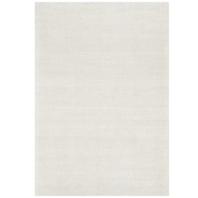 Ivory Rayon & Cotton Modern Rug