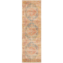Rust Traditional Power Loomed Runner