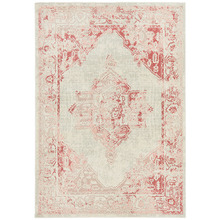 Rose Vintage-Style Power-Loomed Bohemian Rug