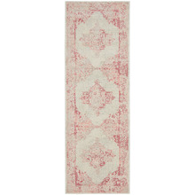 Rose Power-Loomed Bohemian Runner