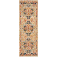Rust Power-Loomed Transitional  Runner