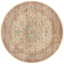 Papyrus Power-Loomed Transitional Round Rug