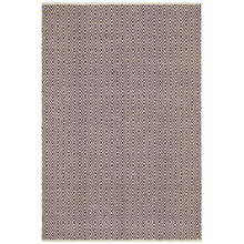 Purple Diamond Modern Flatweave Rug