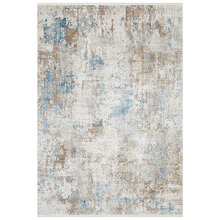 Sky Bamboo Silk & Acrylic Rug