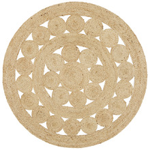 Natural Daisy Jute Rug