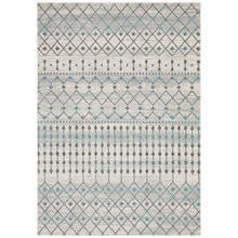 Bone & White Art Moderne Salon Rug