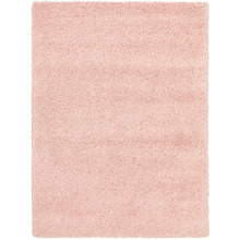 Pink Ultra Plush Modern Shag Rug