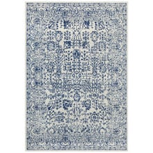 Blue Art Moderne Lalique Rug