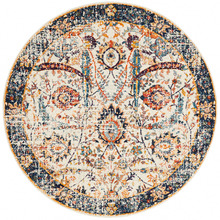 Ivory & Round Art Moderne D'Or Rug