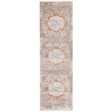 Terracotta Bamboo Silk & Acrylic Runner