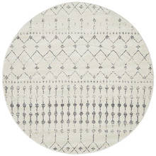 Geometric Milen Tribal Round Rug