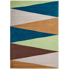 Pistachio Cascade Flag Rug