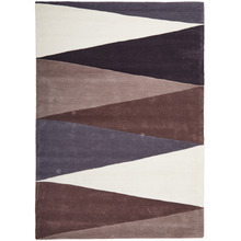 Coffee Tones Cascade Flag Rug