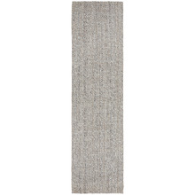 Natural & Grey Hand-Loomed Wool-Blend Runner