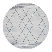 Calen Contemporary Round Rug