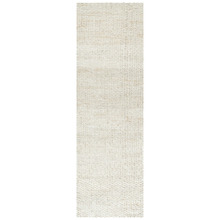 White Saxan Hand-Loomed Jute Runner