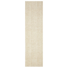 Cream Madras Parker Hand-Loomed Wool & Jute Runner