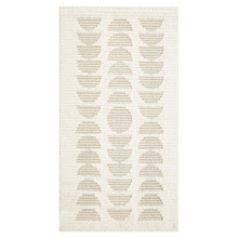Abstract Moon Blaine Power-Loomed Rug