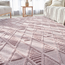 Pink Nina Contemporary Rug