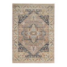 Salmon Power-Loomed Transitional  Rug