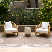 Taupe Dani Newport Indoor/Outdoor Rug