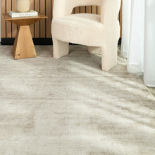 Taupe Dioana Hand-Loomed Viscose Rug