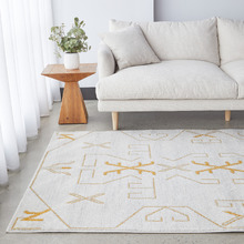 Gold Zoey Aztec Rug