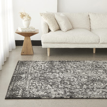 Charcoal Art Moderne Cezanne Rug